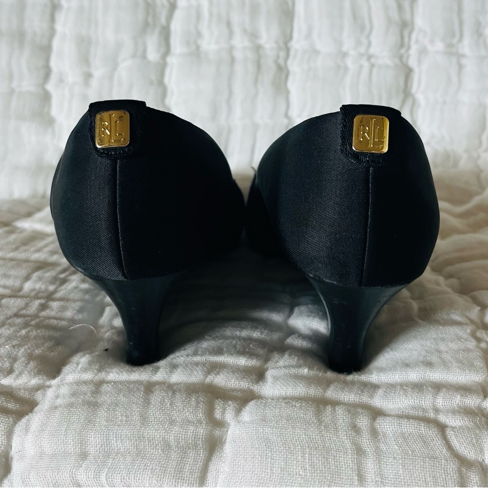 Ralph Lauren Black Women's Loafers - Picture 4 of 5